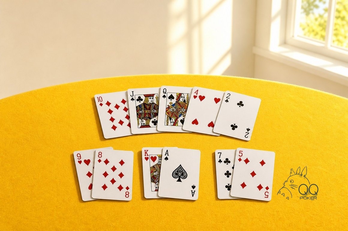 Texas Poker QQ hand